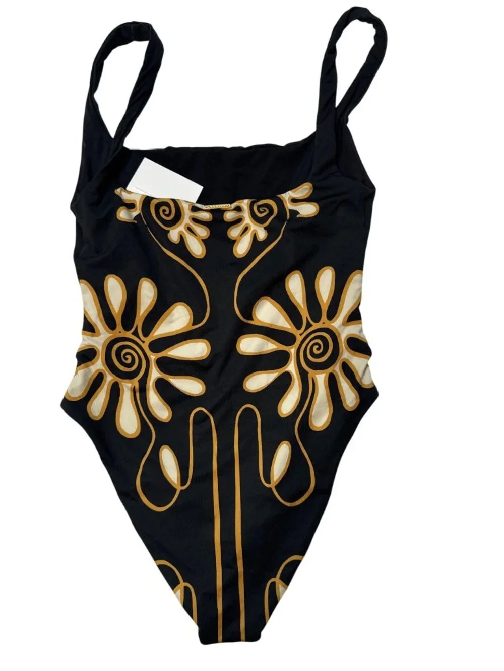 NWT Cala de la Cruz Vienna One Piece Swimsuit Black Size Small - Picture 4 of 9